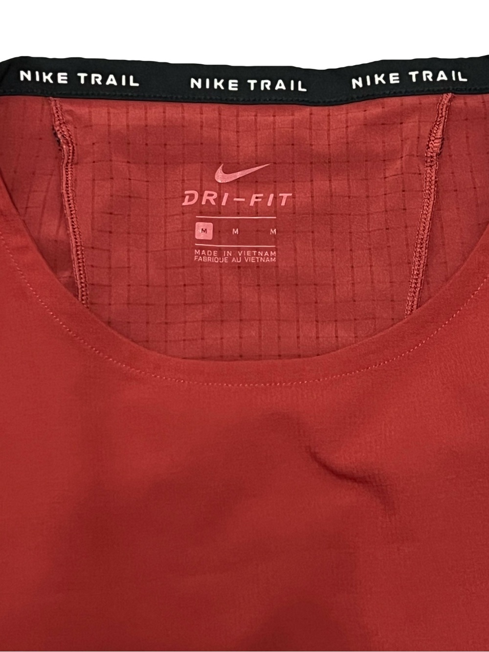 Nike Trail Dri-Fit Cayenne Running Training Shirt |CZ9050-689 | Medium - Picture 3 of 7